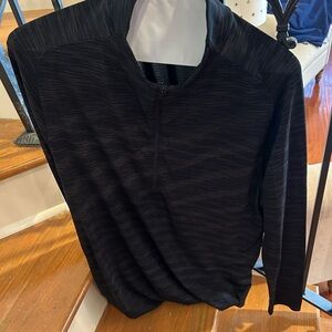 Under Armour Black Golf Pullover